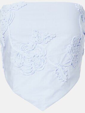 NWT Rotate Sash Floral Crop Top M